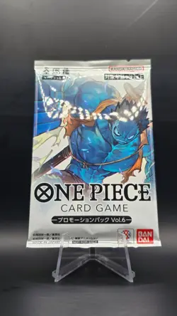 Promotion Pack Vol. 6 PROMO One Piece Card Japanese Sealed 2024 - Image 1