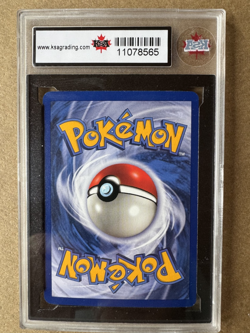 Kabutops 9/62 Fossil 1st Edition Holo Pokemon Card KSA 8.5 NMM+ - Image 2