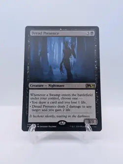 MTG Dread Presence Core Set 2020 Regular - Image 1