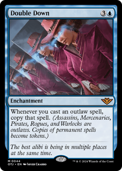 Double Down #44 | Near Mint | Outlaws of Thunder Junction OTJ | Magic MTG - Image 1