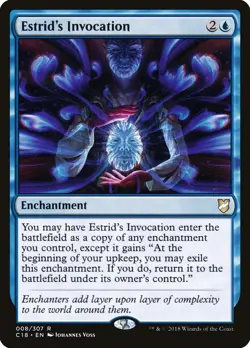 MTG Estrid's Invocation - 8 / English / Lightly Played - Image 1
