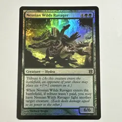 Nessian Wilds Ravager 129/165 FOIL Born of the Gods Magic the Gathering MTG LP - Image 1