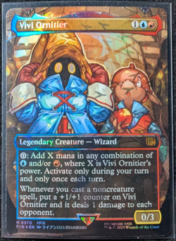 Vivi Ornitier NM (Borderless)(Chocobo Track Foil)(0570) Final Fantasy Foil - Image 1