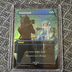 MTG Counterspell FOIL Secret Lair X Hatsune Miku 1589 NM - Image 1