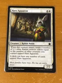 Hare Apparent 15 MTG Foundations NM Pack Fresh - Image 1