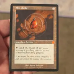 Mox Amber 2022 Regular Legendary Artifact Wizards Steven Belledin English - Image 1