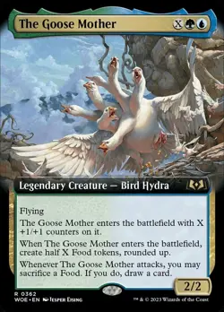 1 x The Goose Mother - Extended Art - Wilds of Eldraine - NM-Mint - MTG - Image 1