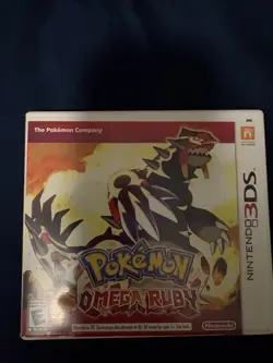 Pokemon OMEGA Ruby for The Nintendo 3DS In Box And Manual - Image 1