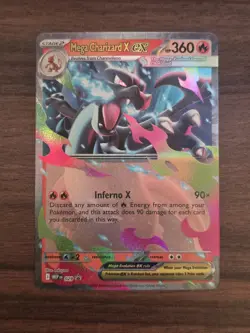 Pokemon TCG Mega Charizard X Ex Black Star Promo #029 - Image 1