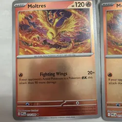 Lot of 8 Reverse & Holo Rare Moltres ME02: Phantasmal Flames Cards Pokemon Fire - Image 5