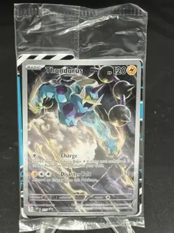 Pokemon TCG Thundurus #209 Pokemon Black Bolt Promo Sealed - Image 1