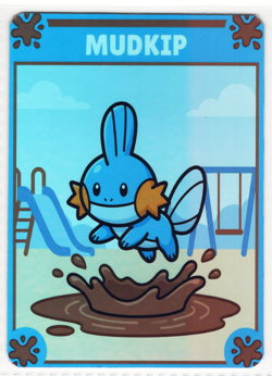 Pokemon Fanart - * MUDKIP * - HOLO FOIL Card by SPACED_OUT - Image 1