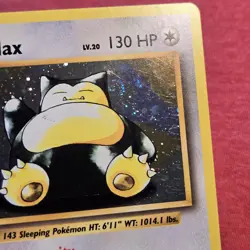 Pokemon XY Evolutions: Snorlax XY179 Holo Foil Promo - LP/MP - Image 2