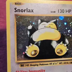 Pokemon XY Evolutions: Snorlax XY179 Holo Foil Promo - LP/MP - Image 3