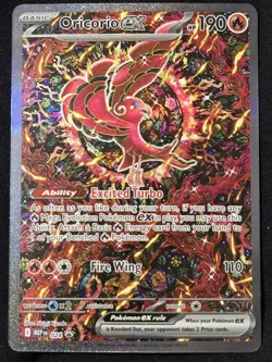 Pokemon TCG: Mega Charizard X UPC - Oricorio ex (MEP-024) Black Star Promo - Image 1