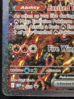 Pokemon TCG: Mega Charizard X UPC - Oricorio ex (MEP-024) Black Star Promo - Image 5