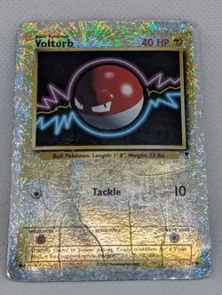 Pokemon Voltorb Legendary Collection Reverse Holo Rare Pokemon TCG Nintendo - Image 3