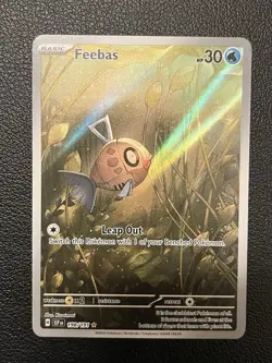 Feebas 198/191 Surging Sparks Illustration Rare Pack Fresh Pokemon 2024 - Image 1