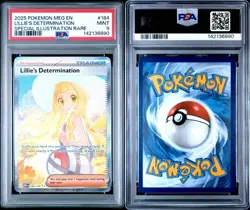 2025 Pokemon Lillie's Determination Special Illustration Rare #184/132 PSA 9 - Image 3
