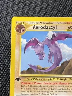 Pokemon Aerodactyl 1st Edition 15/64 Neo Revelation Rare LP+ - Image 2