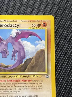 Pokemon Aerodactyl 1st Edition 15/64 Neo Revelation Rare LP+ - Image 3