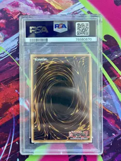 Yugioh Right Arm of the Forbidden One BLCR-EN104 Starlight Rare PSA 9 - Image 2