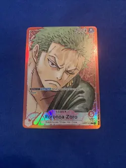 ONE PIECE TCG Roronoa Zoro OP01-001 Alternate Art - Image 1