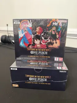 One Piece TCG OP09 Emperors in the New World Booster Box New English Sealed - Image 1