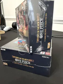 One Piece TCG OP09 Emperors in the New World Booster Box New English Sealed - Image 2
