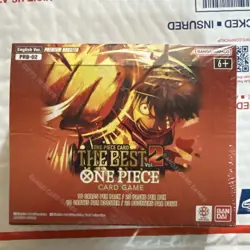 One Piece English PRB-02 “The Best” Premium Booster Box Sealed - Image 1