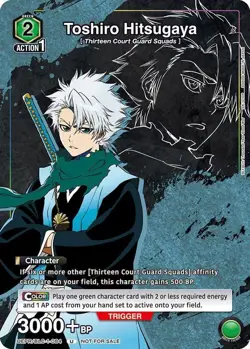 Toshiro Hitsugaya Promo Foil - UEPR/BLC-1-084 NM - Union Arena - Image 1