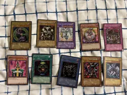 Lot of 10 Yugioh Cards Vintage - Image 1