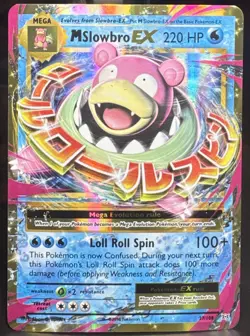Pokemon Pokemon TCG M (Mega) Slowbro EX 27/108 Evolutions Ultra Rare Holo Card - Image 1