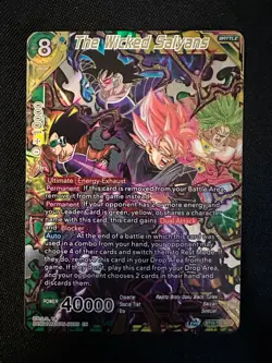 Dragon Ball Super Card Game The Wicked Saiyans Saiyan Showdown BT15-153 Regular - Image 1