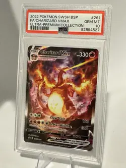 Charizard VMAX SWSH261: Sword & Shield Promo Cards Holo UPC PSA 10 Gem Mint - Image 1