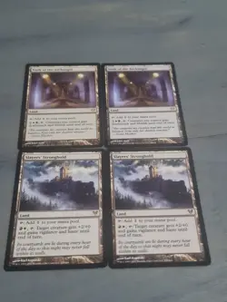 MTG X2 Vault of the Archangel Dark Ascension- PLUS X2 Slayer's Stronghold-LP - Image 1
