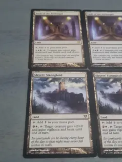 MTG X2 Vault of the Archangel Dark Ascension- PLUS X2 Slayer's Stronghold-LP - Image 2
