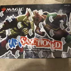 Unsanctioned Sealed Box Foil & Regular Full Art Lands 5 Decks Dice Booster Tutor - Image 1