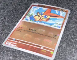 Victini Master Ball Reverse Holo Black Bolt 012/086 Pokemon Card English - Image 3