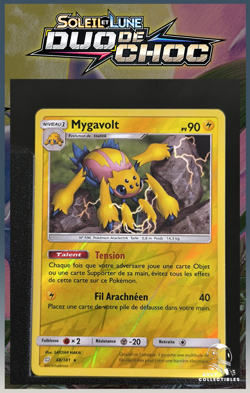 Carte Pokemon Mygavolt 48/181 Rare Reverse SL9 Duo De Choc FR - Image 1