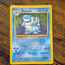 Pokemon Blastoise Base Set Holo Rare Portuguese 2/102 100HP Wizards of the Coast - Image 1