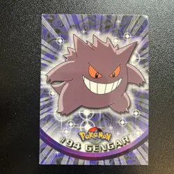 Gengar #94 2000 Topps Series 2 Pokemon Blue Logo TV Animation Edition - Image 1