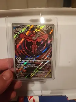 Yveltal 205/182 Sv04: Paradox Rift Holo Pokemon TCG Near Mint Condition - Image 1