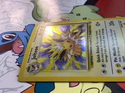 LP Pokemon TCG Jolteon Holo 4/64 (Jungle / Unlimited / 1999) - Image 3
