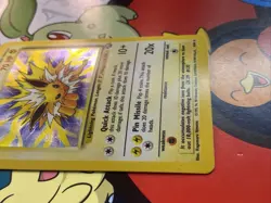 LP Pokemon TCG Jolteon Holo 4/64 (Jungle / Unlimited / 1999) - Image 4
