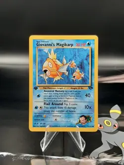 Giovanni's Magikarp 73/132 1st Edition - Pokemon Gym Challenge NM - Image 1