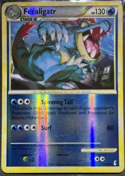 Pokemon TCG • Feraligatr 25/95 - Call of Legends Reverse Holo • MP • - Image 1