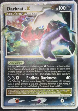 Pokemon TCG • Darkrai (Lv. X) 104/106 - Great Encounters • HP-DMG - Image 2