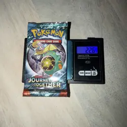 22.6g! EXTREMELY HEAVY Journey Together Pokemon Sealed Booster Pack New SIR/HRU - Image 1