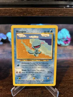Pokemon 2000 WOTC Neo Genesis: Wooper 82/111 LP - Image 1